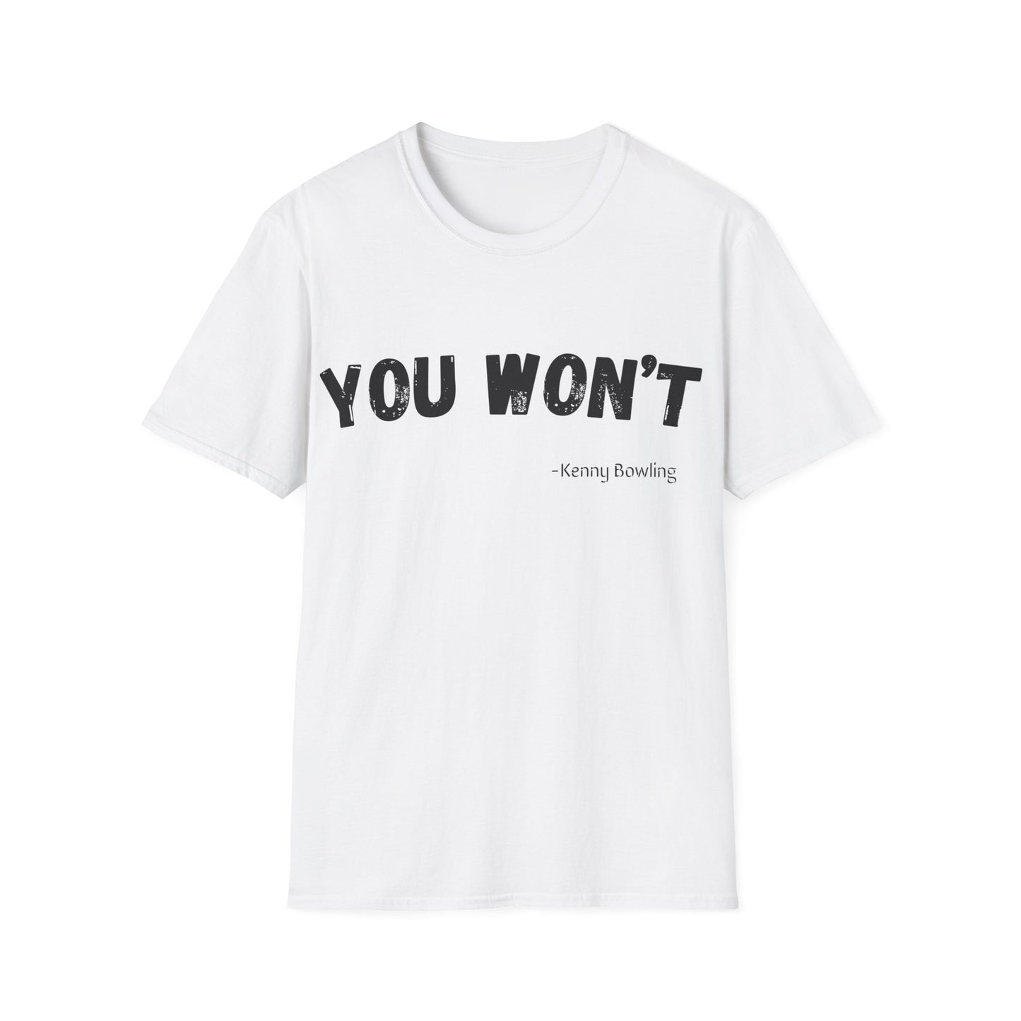 YOU WONT!