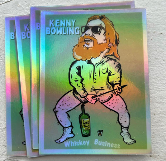 Vinyl Sticker - Whiskey Business